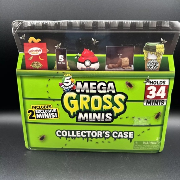 Mega Gross Minis – Boîte Collector ZURU – 2 Minis Exclusifs – Surprise Dégoûtante – Dès 5 Ans